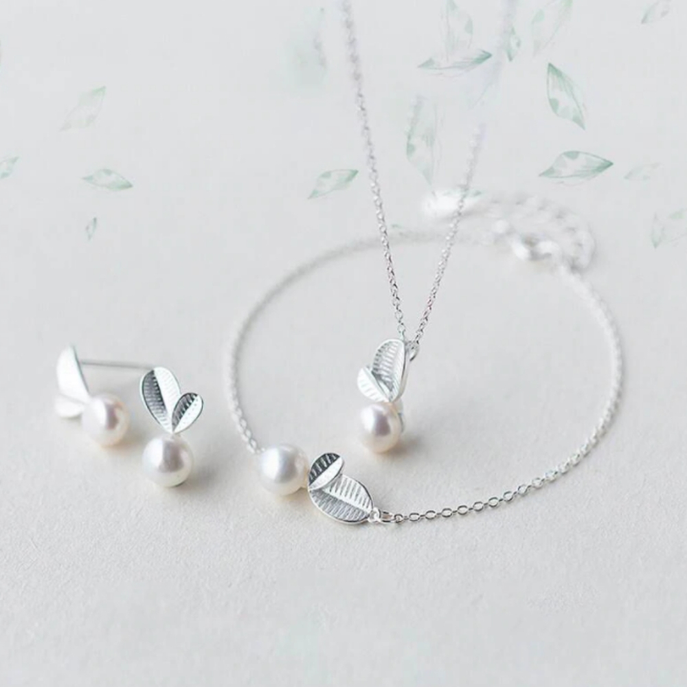 Leaf Jewelry Set